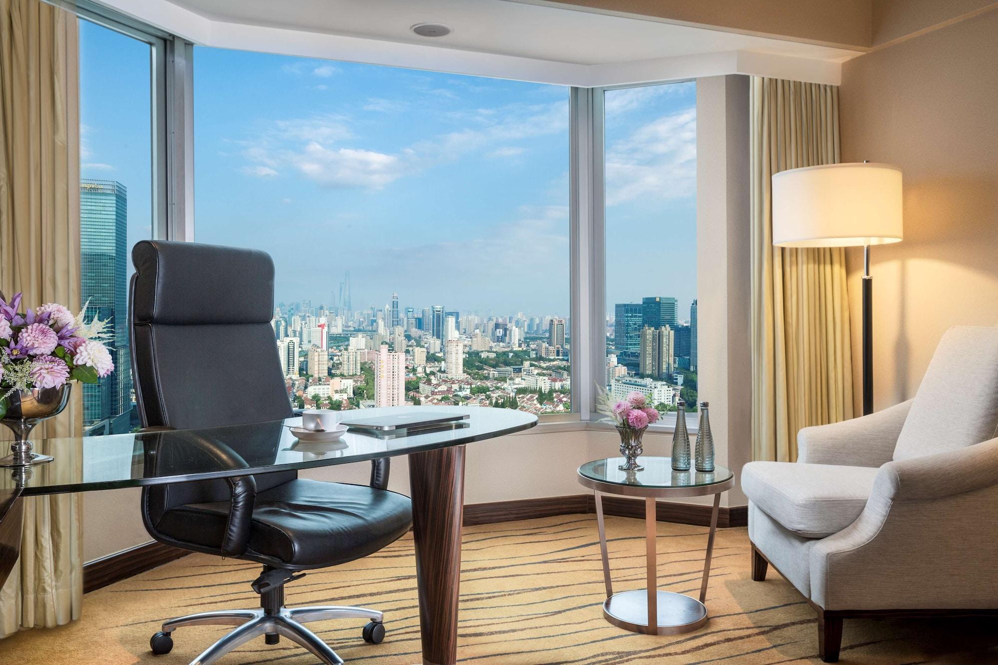 The Kunlun Jing An Hotel Xangai Exterior foto