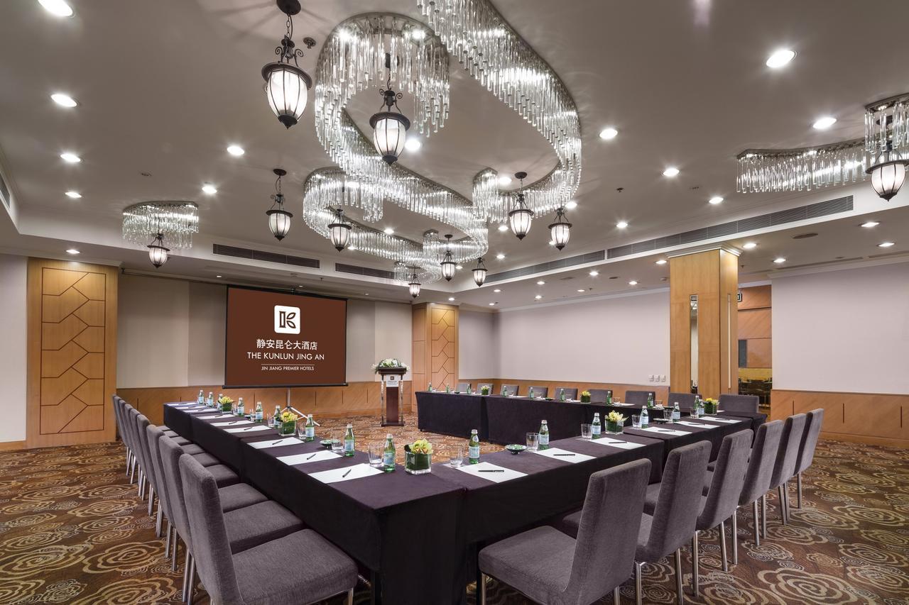 The Kunlun Jing An Hotel Xangai Exterior foto